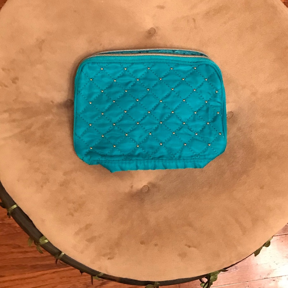 Atmosphere teal little makeup bag